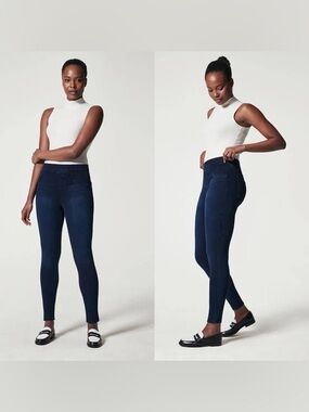 Spanx jean-ish leggings